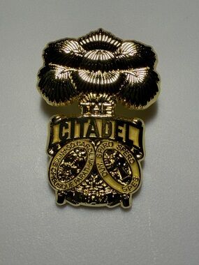 The Citadel lapel pin - new
